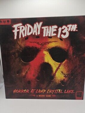 2020 Friday the 13th: Horror at Camp Crystal Lake Board Game - Complete